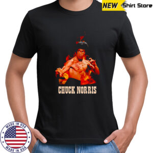 Chuck Norris Bruce Lee shirt