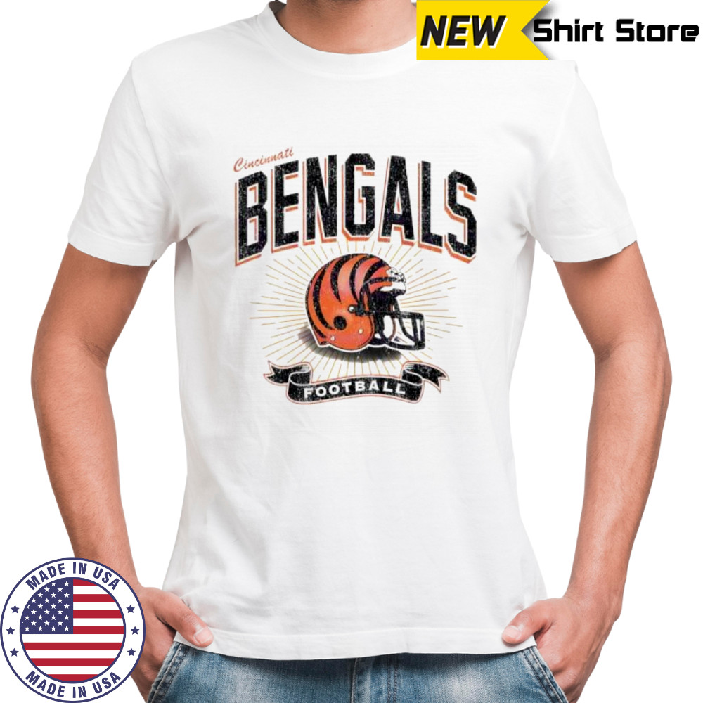 Cincinnati Bengals Football Helmet Distressed Vintage shirt