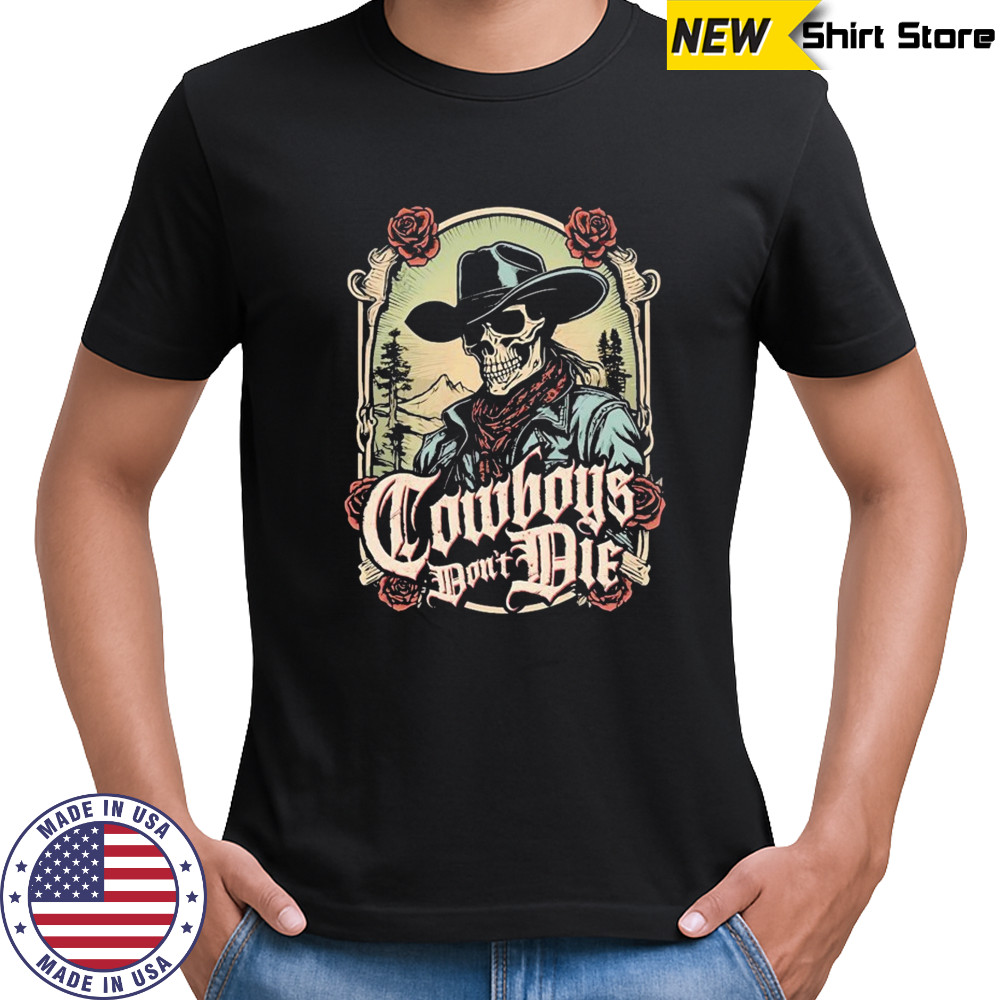 Colt Graves Cowboys Don’t Die Skeleton T-shirt