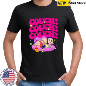 Couch Couch Couch anime characters shirt