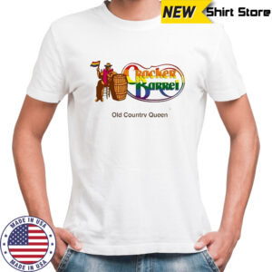Cracker Barrel Old Country Queen Man Sitting shirt
