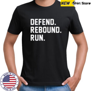 Defend rebound run Michigan State Spartans shirt