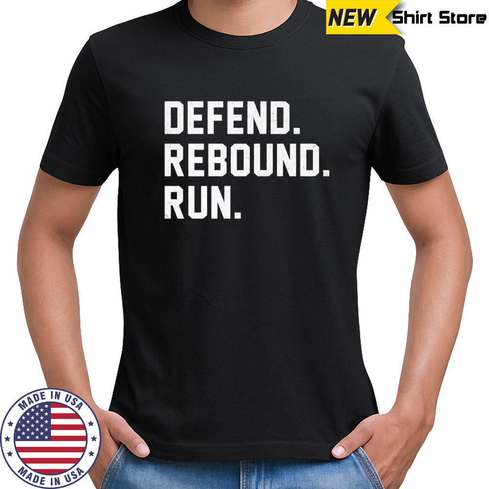 Defend rebound run Michigan State Spartans shirt