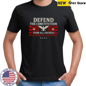 Defend The Constitution From All Enemies Both Foreign And Domestic T-Shirt