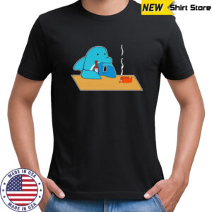 Degenerate Porpoise Dolphin graphic shirt