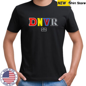 Denver Broncos DNVR Letters T-Shirt