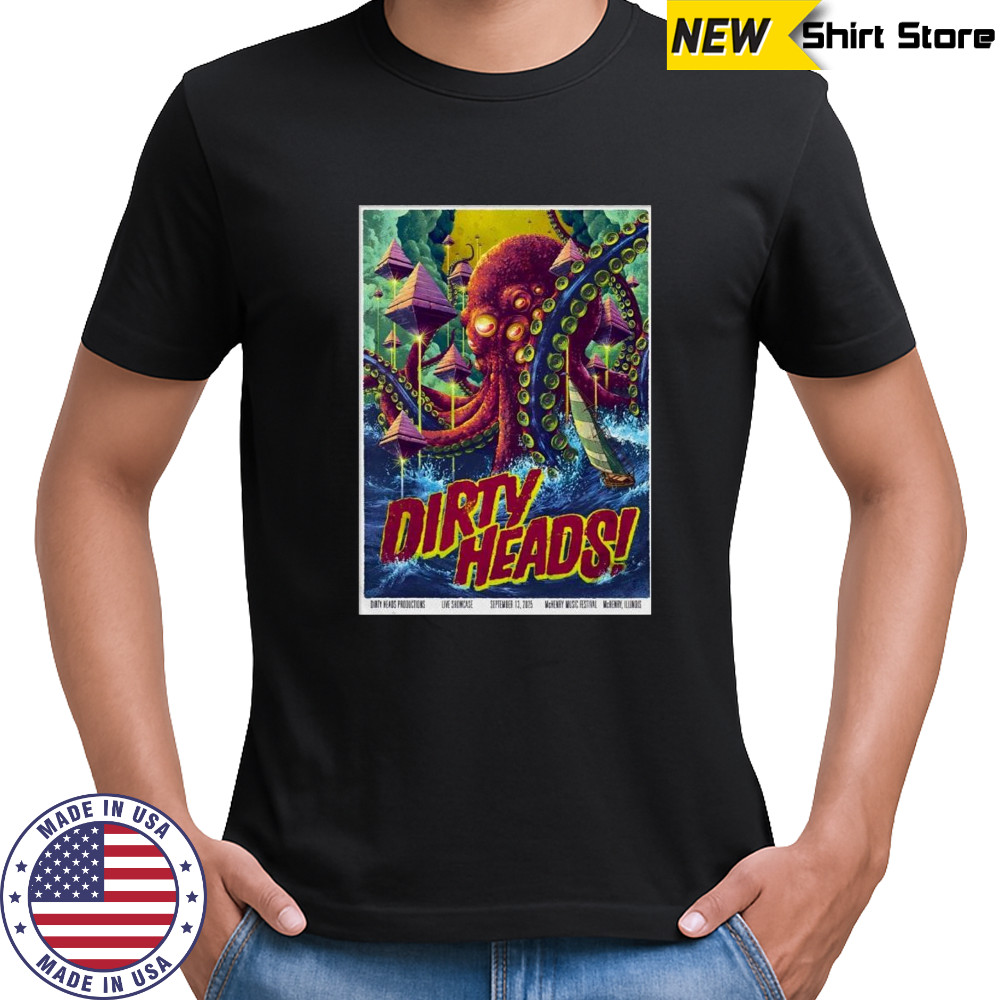 Dirty Heads September 13 2025 McHenry Music Festival In McHenry IL Shirt