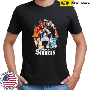 Disney Villains We Are All Sinners T-Shirt