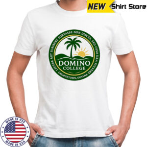 Domino College logo shirt
