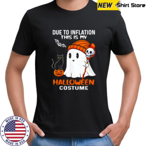 Due to Inflation My Halloween Cat Pumpkin shirt