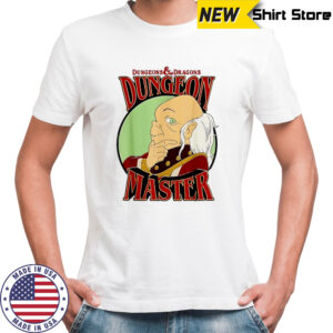 Dung Master Dungeons and Dragons cartoon character shirt