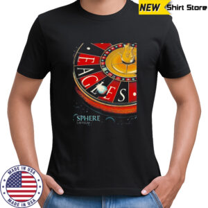 Eagles Live At Sphere Las Vegas On September 12 And 13 2025 Venue Roulette T-Shirt