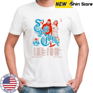 Earth Tongue USA 2025 Tour Dates T-Shirt