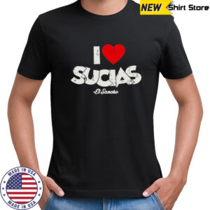 El Sancho I Love Sucias T-shirt