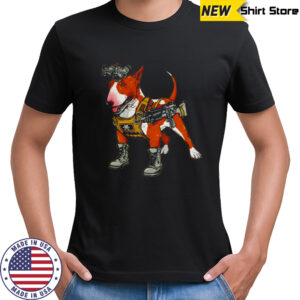English Bull Terror dog shirt