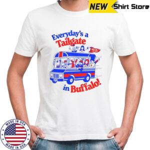 Everyday’s a tailgate in Buffalo football lover graphic shirt