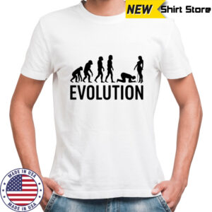 Evolution funny graphic shirt