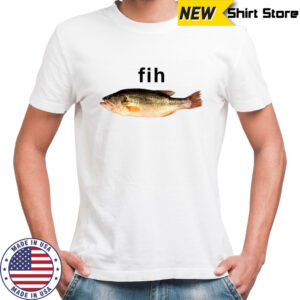 Fih fish meme brain rot shirt