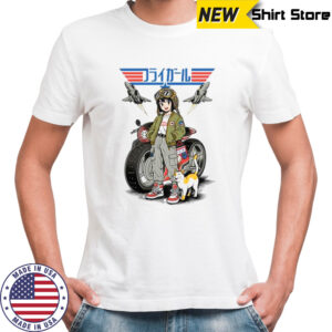 Fly Girl Anime Style T-Shirt