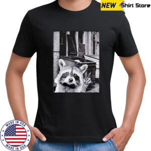 Funny Raccoon Selfie shirt