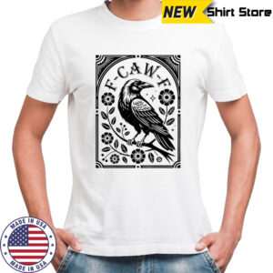 Funny Raven F-Caw-F Gothic shirt