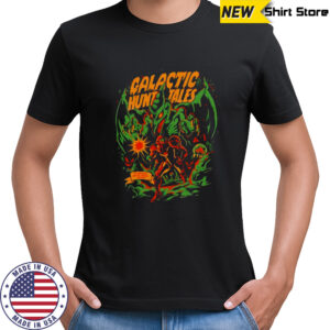 Galactic Hunt Tales Ilustrata poster shirt