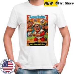 Garbage Pail Kids Ball Hog Brenda Baseball Player Card shirt