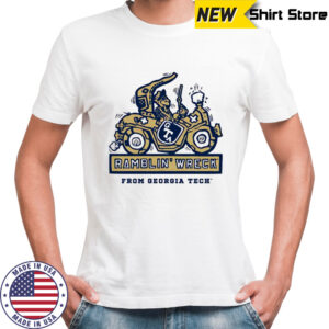 Georgia Tech Yellow Jackets football Ramblin’ Wreck Ringer shirt