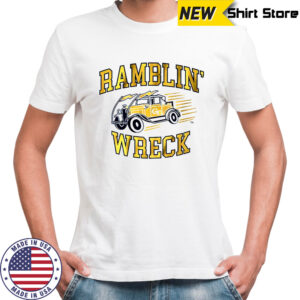 Georgia Tech Yellow Jackets Football Ramblin’ Wreck shirt