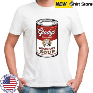 Gladys’ Condensed Witchcraft Soup classic parody art shirt