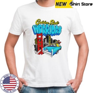 Golden State Warriors graphic cartoon shirt
