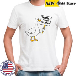 Goose protect public education back to school shirt
