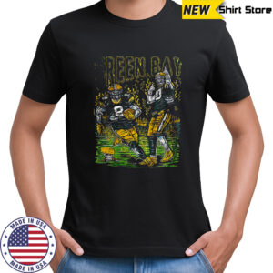 Green Bay Packers Zombie Football Players Halloween Graphic shirt