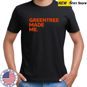 Greentree Made Me Michael Irvin Stephen A Smith Miami Hurricanes Notre Dame Fighting Irish T-Shirt