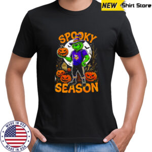 Grinch Minnesota Vikings NFL Spooky Season Halloween shirt