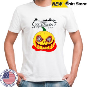Happy Halloween Scary Pumpkin Horror T-Shirt