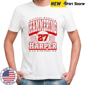 Harper Murray volleyball number 27 shirt