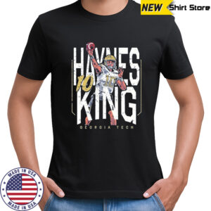 Haynes King #10 Georgia Tech Yellow Jackets NIL Breakthrough T-Shirt
