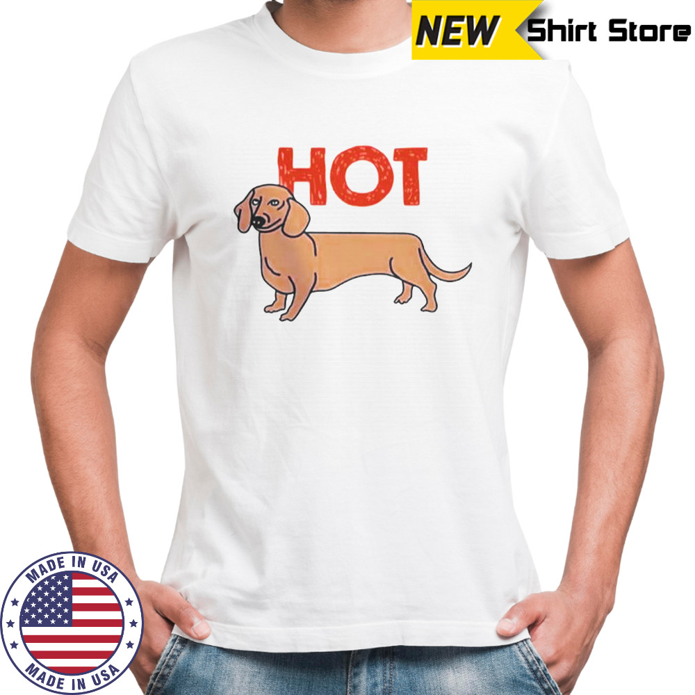 Hot Dog Dachshund Graphic T-Shirt