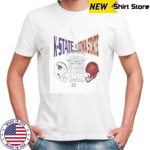 Hot K-State Vs Iowa State 2025 Aer Lingus College Football Classic Helmet T-Shirt