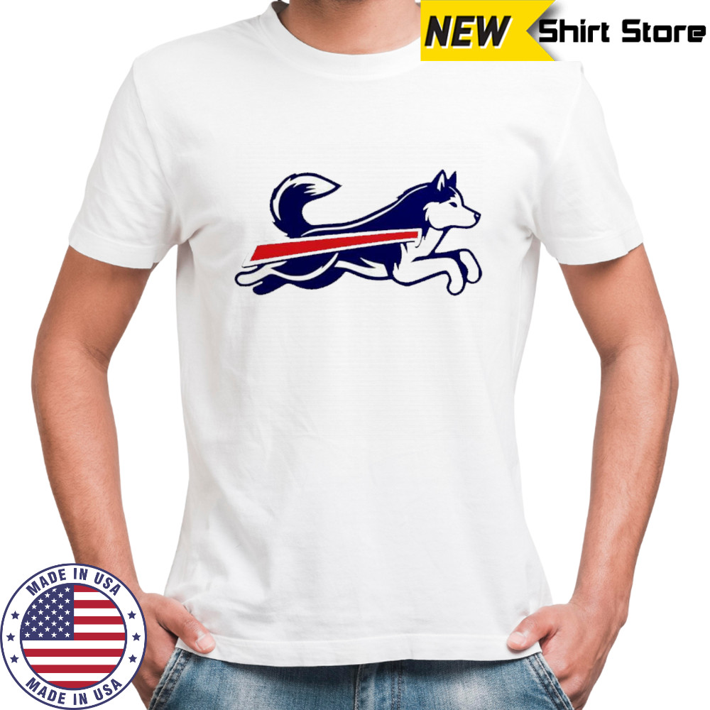 Husky Buffalo Bulls football retro style shirt
