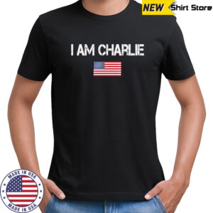 I am Charlie USA Flag shirt