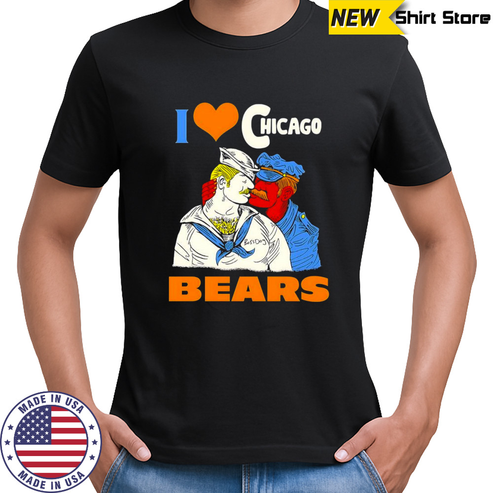 I love Chicago Bears NFL shirt