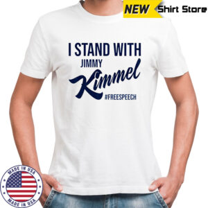 I stand with Jimmy Kimmel Free Speech shirt