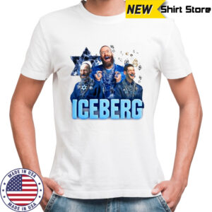 Iceberg Jews gemstone parody graphic shirt