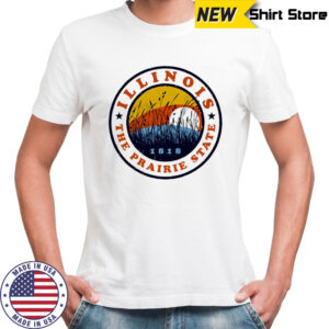 Illinois The Prairie State sunset shirt