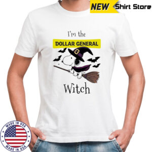 I’m the Dollar General Snoopy Witch Halloween shirt