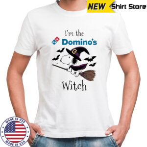 I’m the Domino’s Snoopy Witch Halloween shirt
