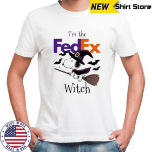 I’m the FedEx Snoopy Witch Halloween shirt