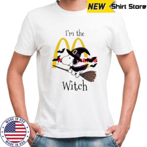 I’m the Mc Donald’s Snoopy Witch Halloween shirt